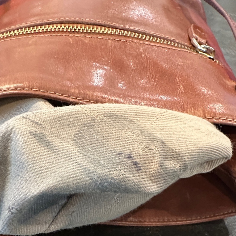 Brown Leather Women's Bag - Picture 9 of 9